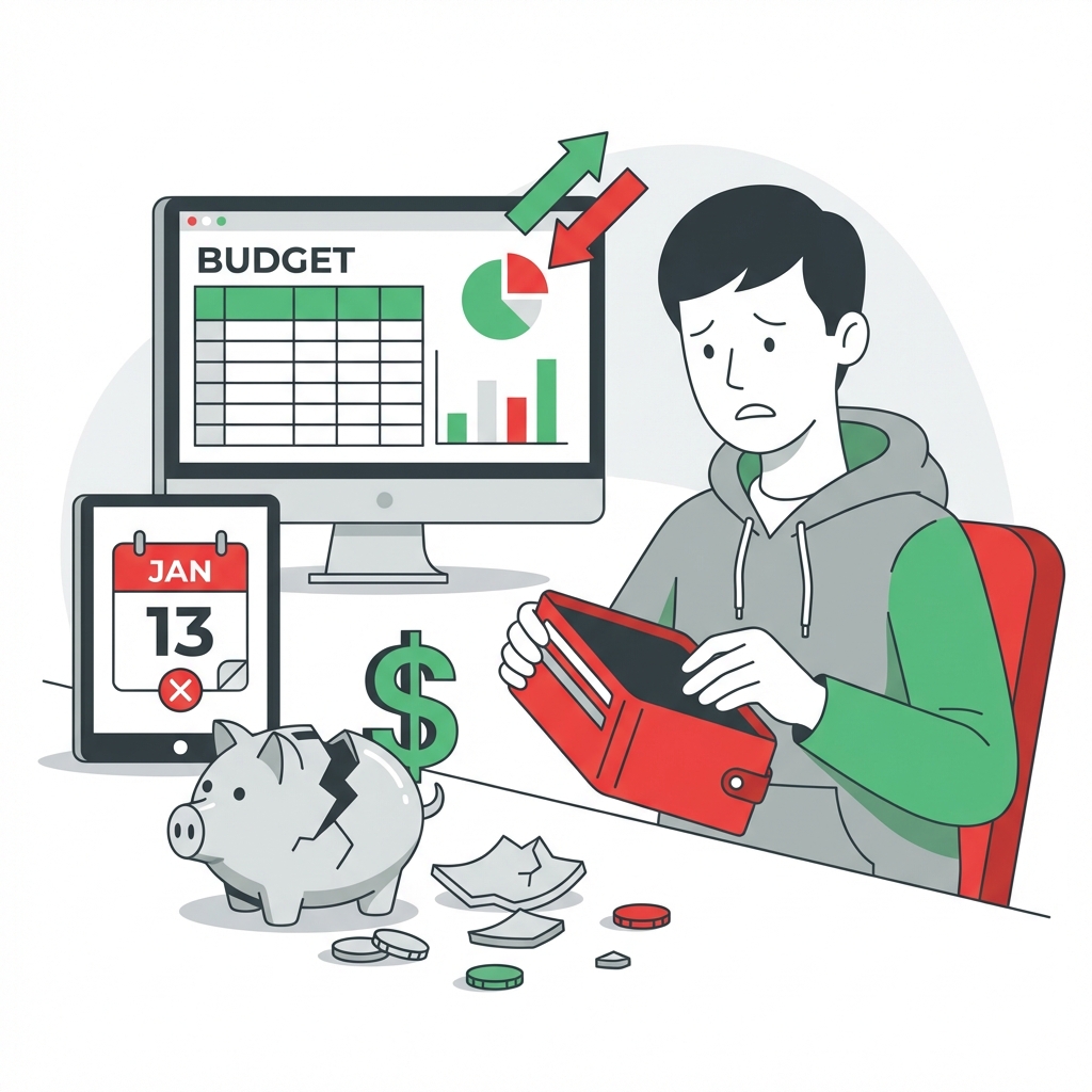 money management 2026 budget planning illustration